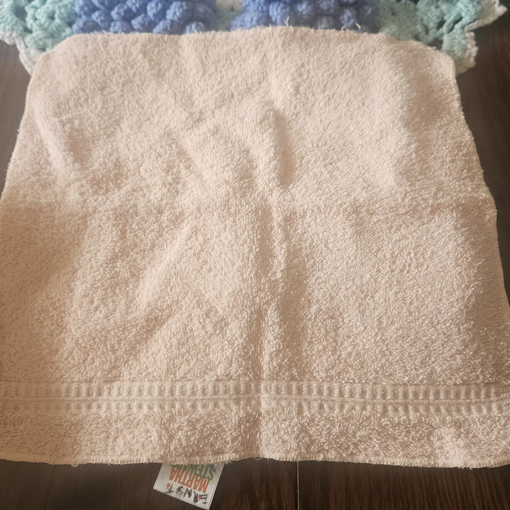 VTG Bath Washcloths Lot of 12 2 Different Sizes All 100% Cotton